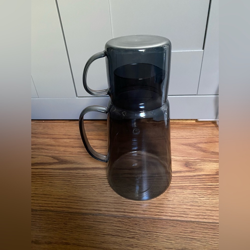 Smokey Mountain Carafe with Glass Cup